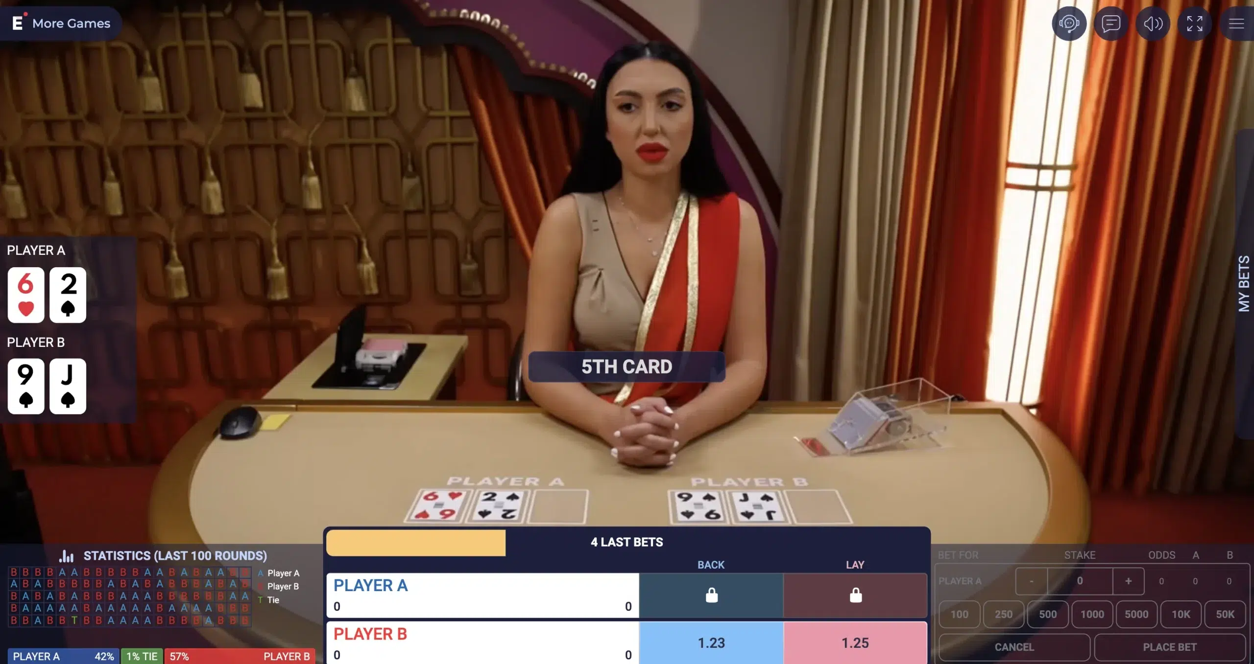 bhaggo live casino Teen Patti img 1